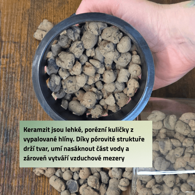 Keramzit velký 1 litr
